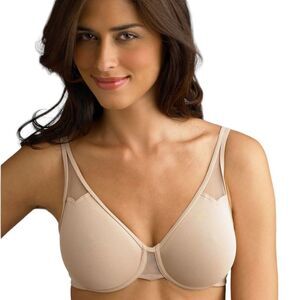 Wacoal beige seamless underwire bra 65115 size 32D